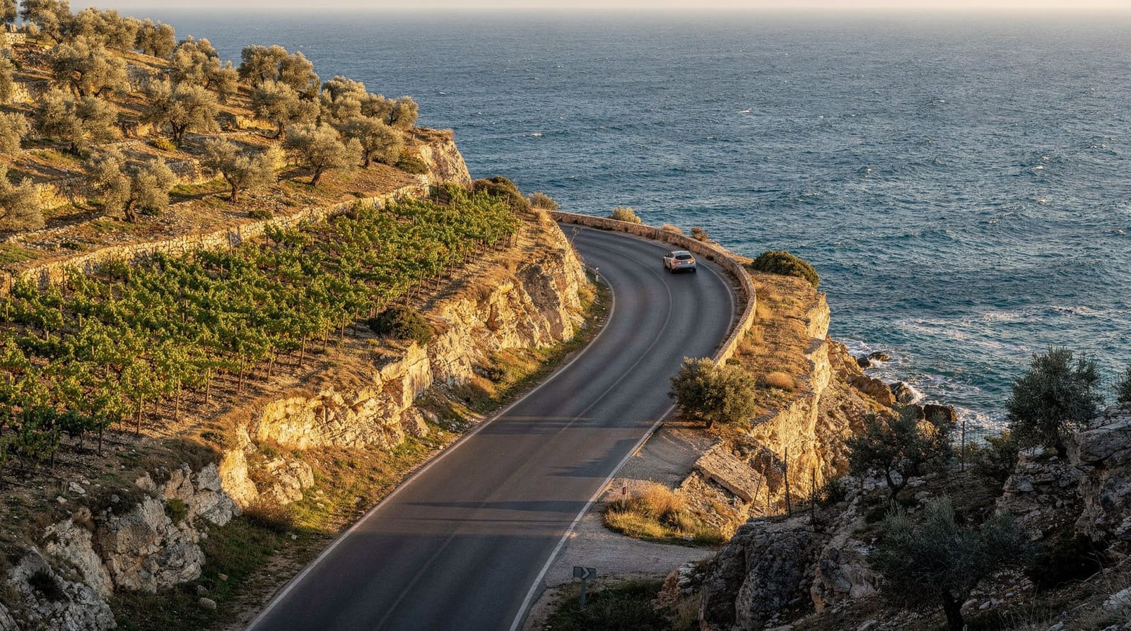 En voiture sur la boucle du Cap Bon