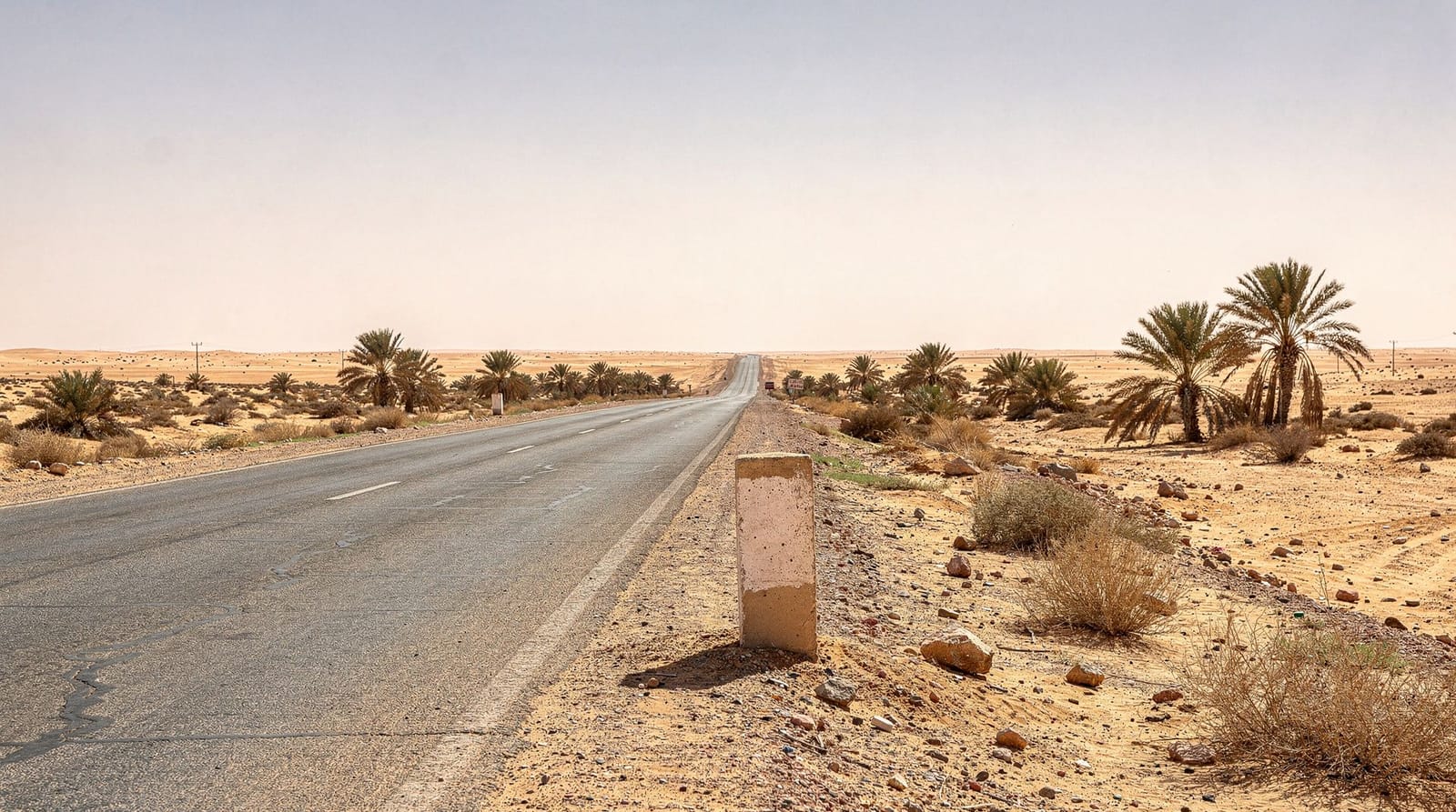 La longue route vers Douz