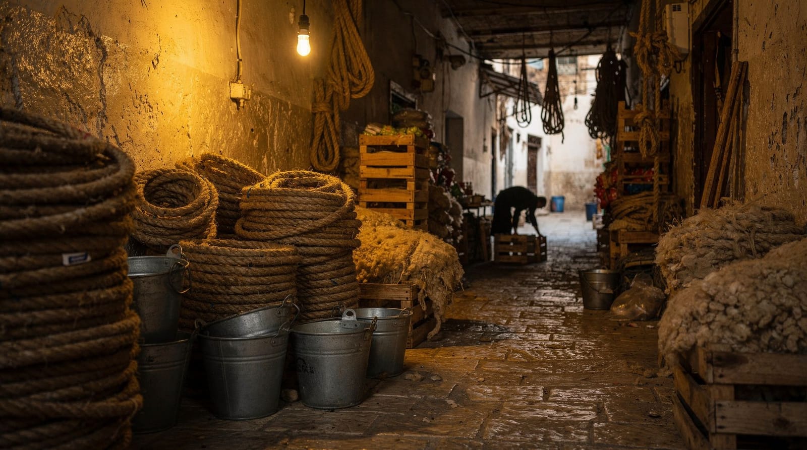 Le souk qui ne vend rien aux touristes