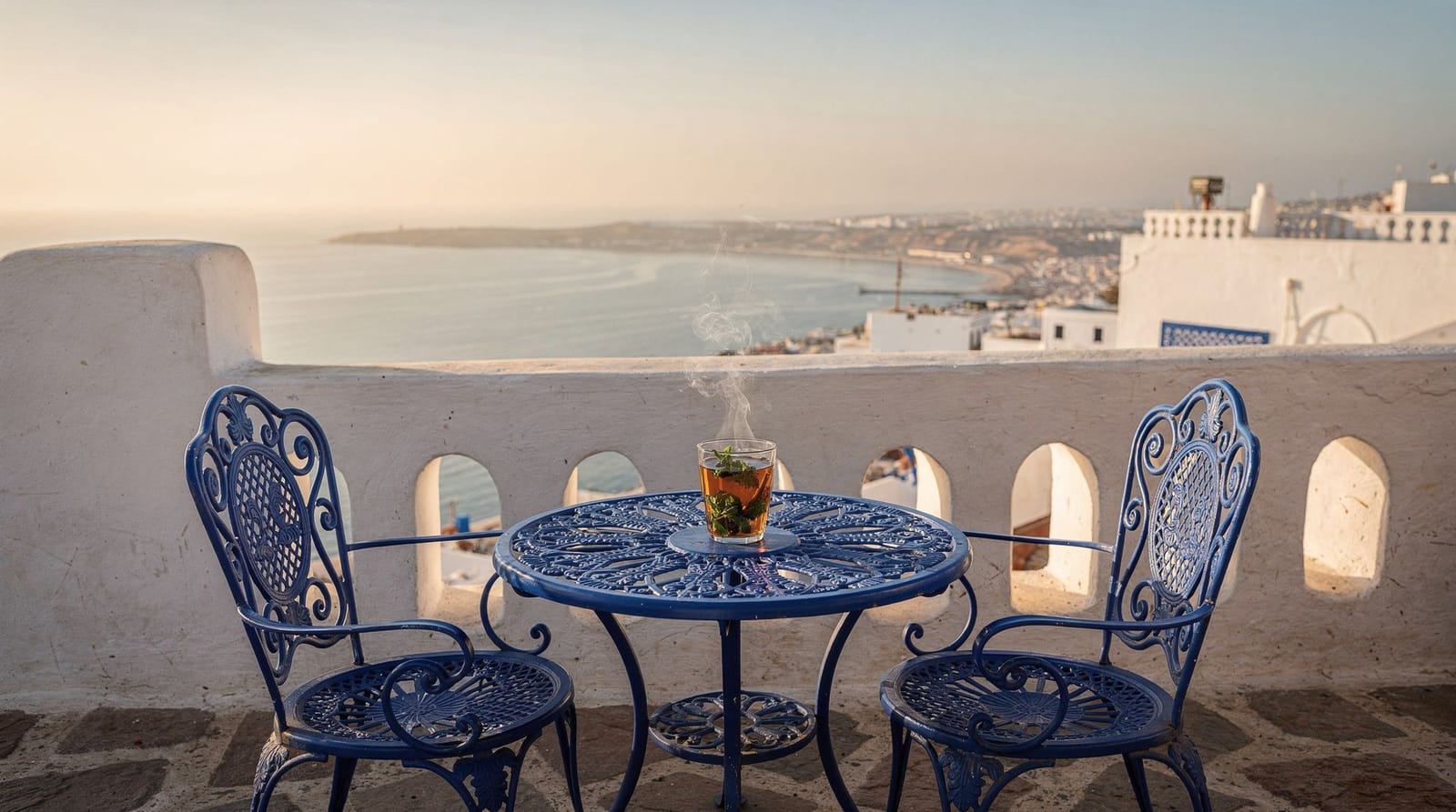 Os cafés de Sidi Bou Saïd