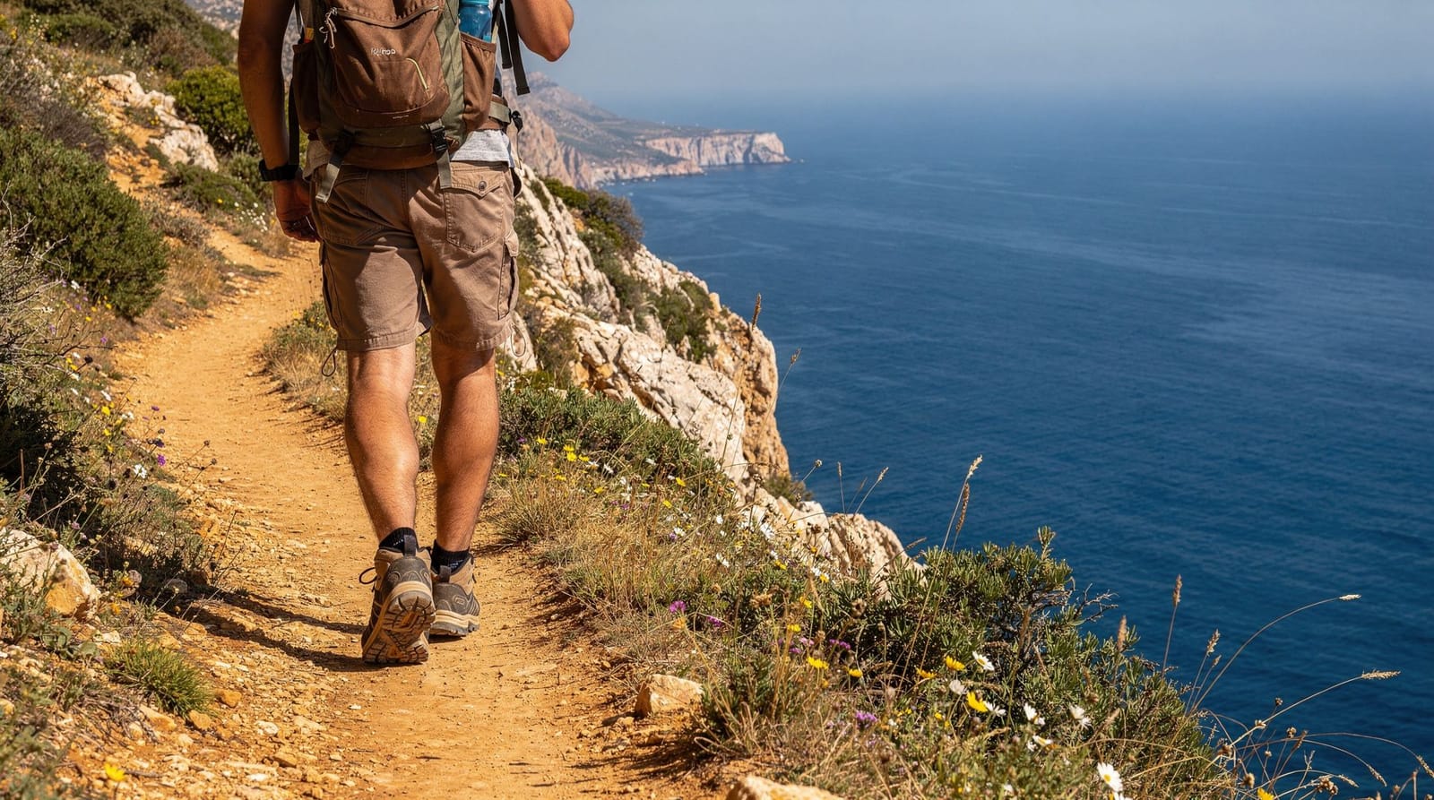 Trilhos de caminhada em Cap Bon