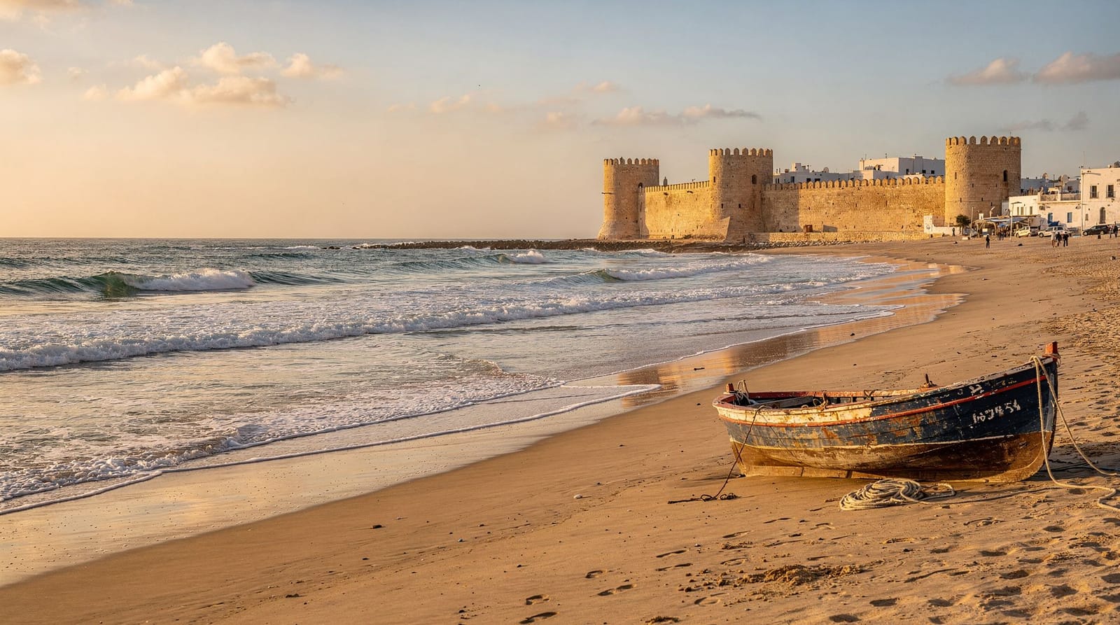 As praias de Hammamet