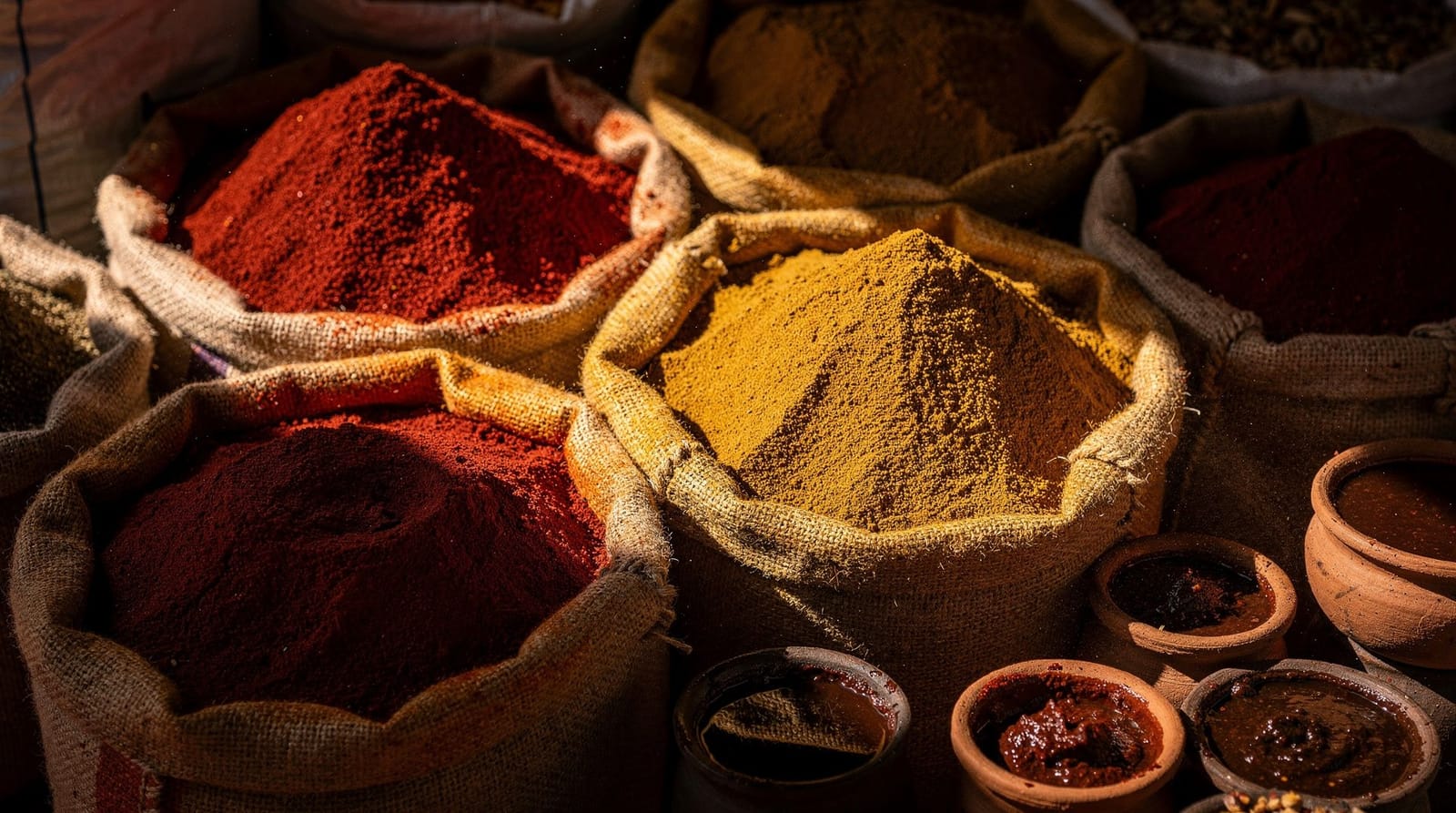 Harissa e o armário de especiarias tunisino