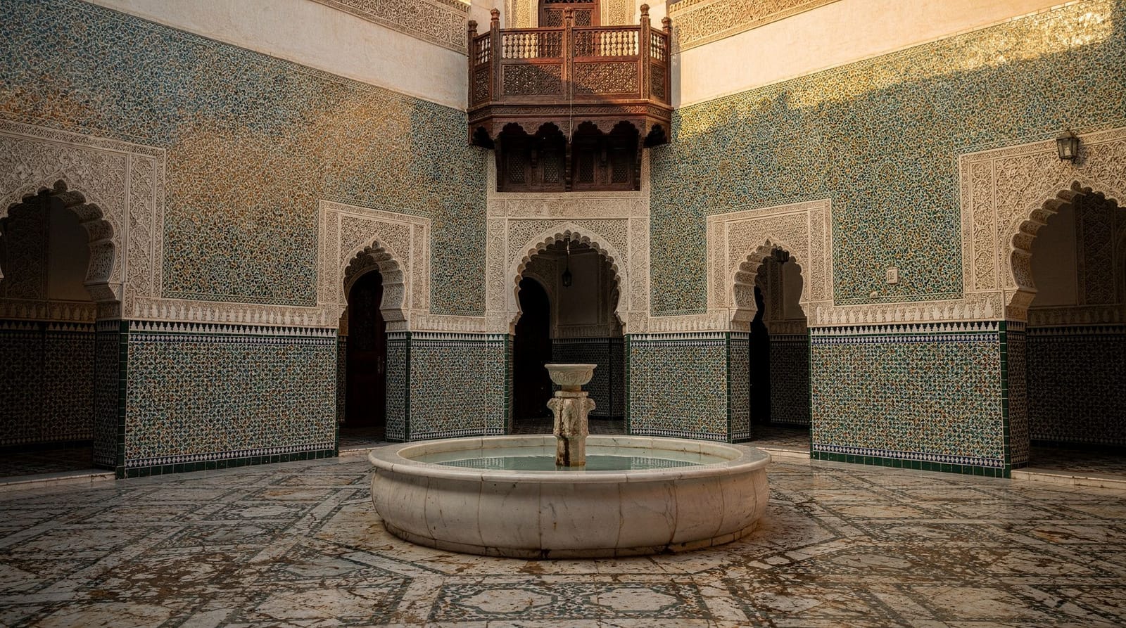 Os palácios e museus dar da medina