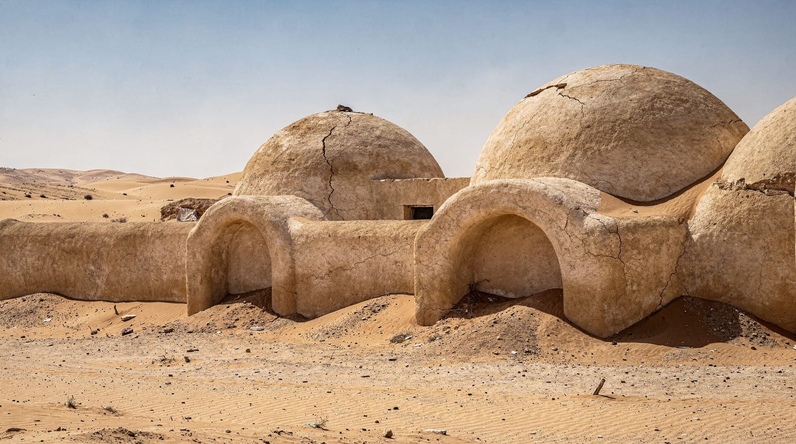 Locais de filmagem de Star Wars no sul da Tunísia