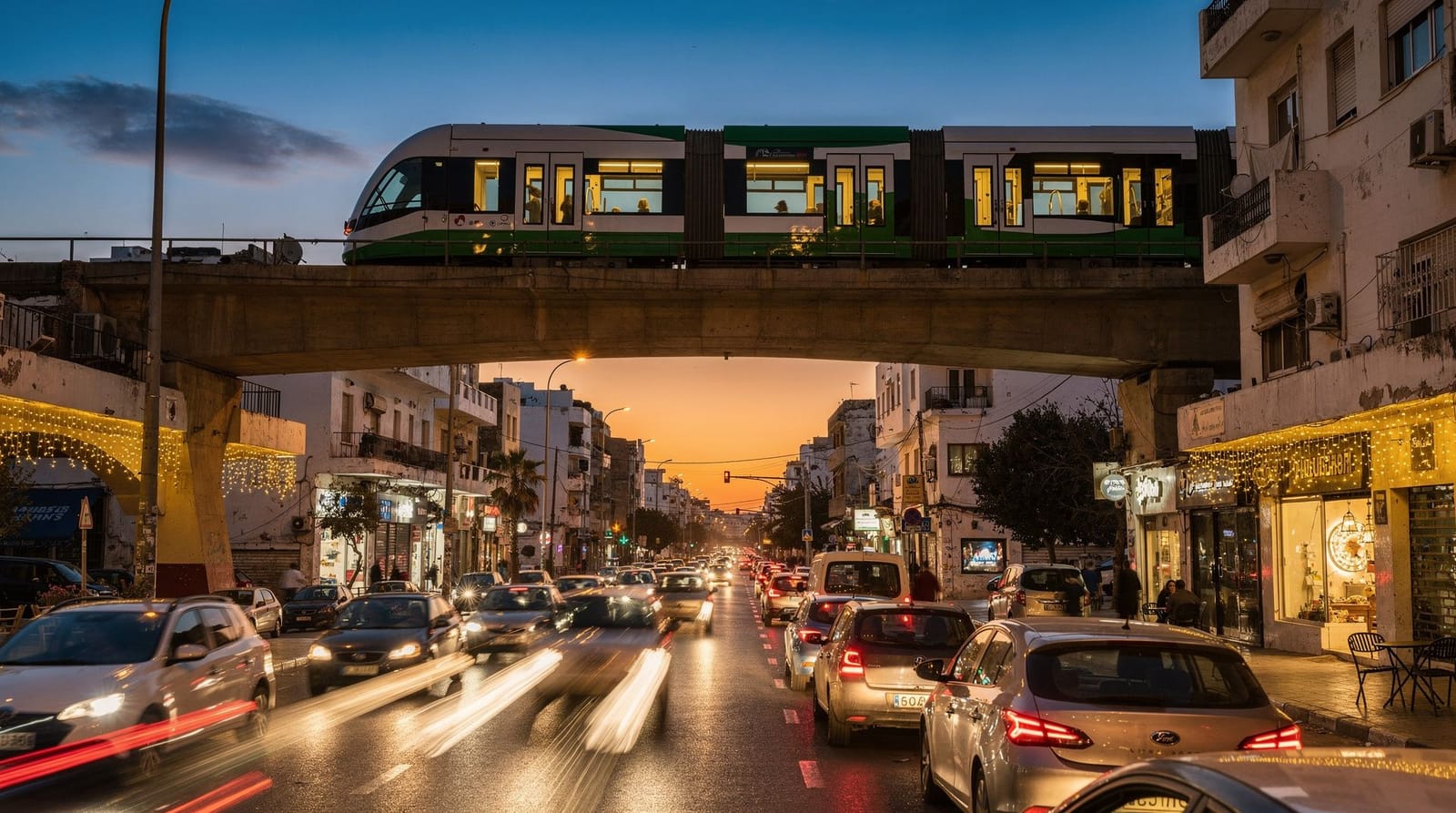O metro ligeiro de Tunes