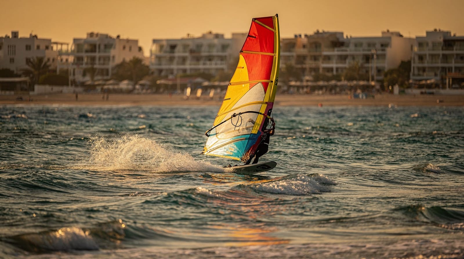 Desportos aquáticos em Hammamet e Yasmine