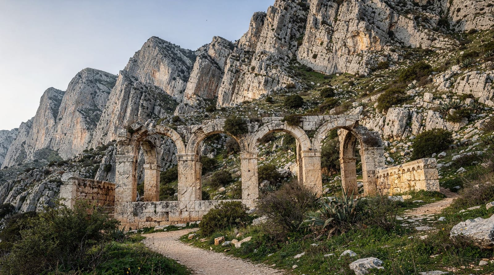 Subida ao Jebel Zaghouan