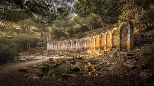 The water temple of Zaghouan and the Roman aqueduct
